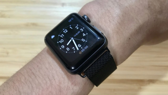 ブランド品専門の Apple Watch ミラネーゼ ループバンド ブラック 42 44 45mm