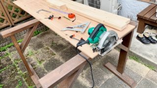 DIYが捗る！2x4材でソーホース（馬作業台）の自作