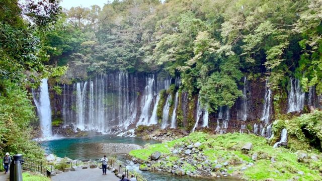 モンキー125とゆく旅 #8 白糸の滝・音止の滝（日本の滝百選）