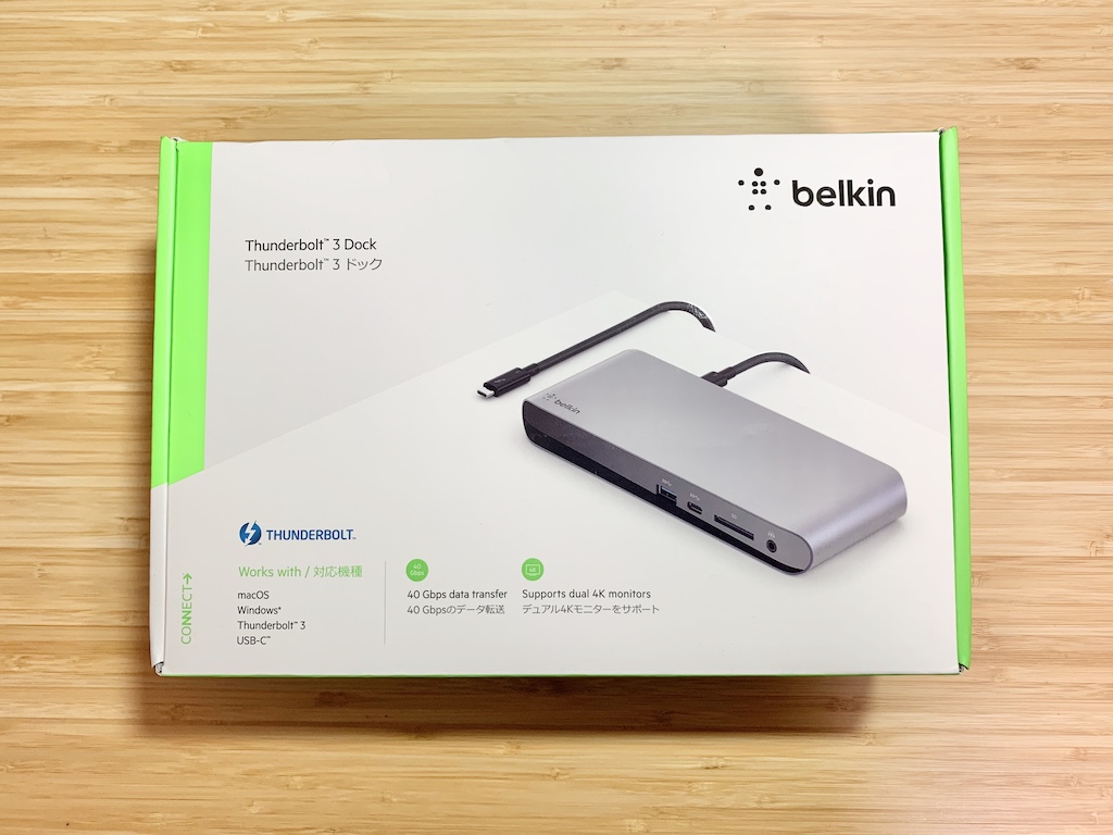 belkin Thunderbolt 3 Dock Pro 外装